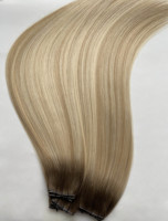Haiyihair Extensions de cheveux naturels très demandées, couleur tendance, Genius Weft # Prix d'usine waichow pour les femmes