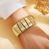 Bracelet personnalisé haut de gamme en plastique à motif spirale pour femme, large, doré et argenté, entrelacé, style mode