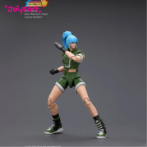 Figura de Acción Coleccionable JOYTOY KOF98UMIkari Warriors Team Leona Heidern JT01703 Escala 1/18, Modelo Articulado - Product Image 3
