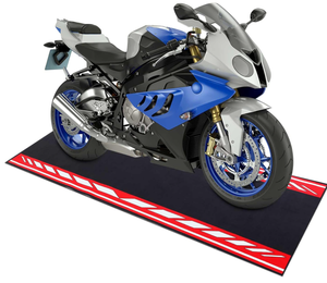 Tapete para Motocicleta de 78x31 Pulgadas, Impermeable, Antideslizante, Resistencia Media (500-1000 kg), Protección para Piso de Garaje, Uso en Interiores - Product Image 1