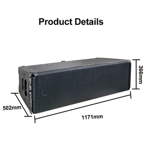 Hdl50a 4k Altavoces Profesionales de 3 Vías, Sistema de Sonido Line Array PA, Altavoces Line Array Activos Dobles de <span class=keywords><strong>12</strong></span> <span class=keywords><strong>Pulgadas</strong></span> - Product Image 6