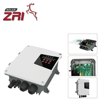 Nouvelle pompe centrifuge submersible solaire ZRI en argent pour eau propre haute pression 1.25-3HP, sortie 4/6 pouces, 3 pouces, 110-350V, garantie 2 ans