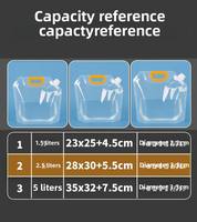 Poche de stockage d'eau portable pliable avec bec verseur et poignée, réutilisable, en PA, PET, PE, pour le camping, les boissons et l'extérieur
