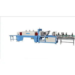 Safety Switch Automatic Wrap Cling Film Shrink Wrapping Machine Packaged