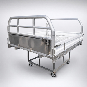 Plataforma de Aluminio de 3.0mm para Camioneta con Cabecera de Tubo Redondo y Soporte Trasero, 2100mm, Personalizable, con Cajón Deslizable - Product Image 4