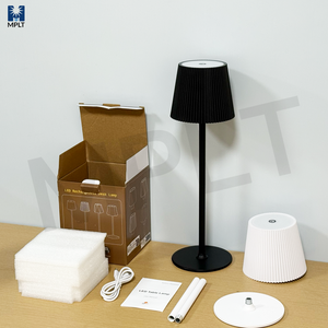 Lámparas De Mesa Led inalámbricas recargables para restaurante, lámpara De mesa con batería inalámbrica, luz De escritorio nórdica, Control táctil, decoración del hogar - Product Image 2