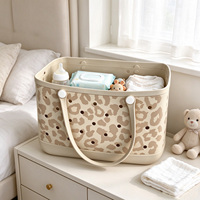 Sac fourre-tout imperméable en EVA à imprimé léopard personnalisé, vente en gros, léger, grande capacité, sac de plage, sac de shopping, mode, réutilisable
