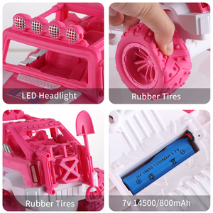 Cô Gái 1:12 điều khiển từ xa off-road xe đồ chơi RC tốc độ cao trôi xe đồ chơi điều khiển vô tuyến màu hồng leo xe đồ chơi - Product Image 4