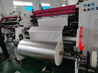 Machine de refendage de papier d'aluminium pour rouleau jumbo