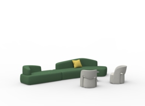 Bộ ghế <span class=keywords><strong>sofa</strong></span> gỗ tự nhiên hiện đại, đơn giản, có thể tùy chỉnh, thiết kế mới, nội thất văn phòng, dành cho phòng khách, bọc vải. - Product Image 2