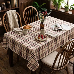 Mantel Resistente al Calor e Impermeable, Mantel con Diseño Retro a Cuadros para Cafetería, Restaurante, <span class=keywords><strong>Bistro</strong></span> - Product Image 1