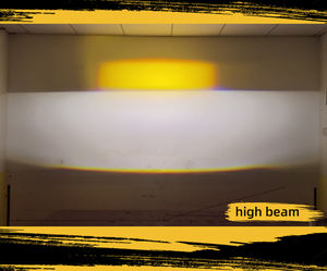 Sanvi New Blue Lens 2 Eyes S200 36-66W/pièce 6000 + 3000k Éclairage de conduite Feux de calandre de voiture Projecteur à LED Éclairage LED - Product Image 4