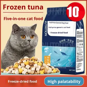 <span class=keywords><strong>Cibo</strong></span> <span class=keywords><strong>per</strong></span> <span class=keywords><strong>Gatti</strong></span> all'Ingrosso Confezione da 5kg <span class=keywords><strong>per</strong></span> <span class=keywords><strong>Gatti</strong></span> Adulti/Gattini Carne Cruda Liofilizzata Senza Aromi e Coloranti Artificiali <span class=keywords><strong>per</strong></span> la Salute della Pelle e del Pelo Grande Sacchetto Secco - Product Image 2