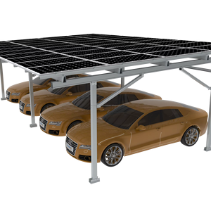 ระบบติดตั้งแผงโซลาร์เซลล์แบบสี่เสาสำหรับติดตั้งบนหลังคาแบบแนวตั้ง ราคาประหยัด ติดตั้งง่าย - Product Image 6