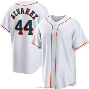 Camisetas de equipo de béisbol y softbol <span class=keywords><strong>Astros</strong></span> de secado rápido transpirable de talla grande numerado #30 #27 #3 #44 - Product Image 6