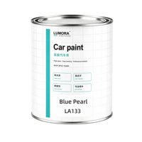 Peinture automobile 1K Bleu Nacré – Peinture de réparation acrylique métallisée résistante aux rayures, haute couvrance – Vente chaude – Base de peinture d'usine OEM pour pulvérisation
