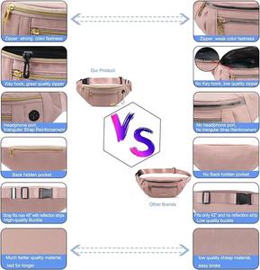 Riñonera de teléfono móvil de sarga de nailon de talla única HonoredUS riñonera para <span class=keywords><strong>mujer</strong></span> Louis favorableUS exitosa riñonera para citas - Product Image 4