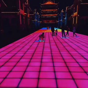 Lampu lalu lintas tanah ubin bata jalur Zebra bawah tanah dengan bata lantai jalur silang - Product Image 6