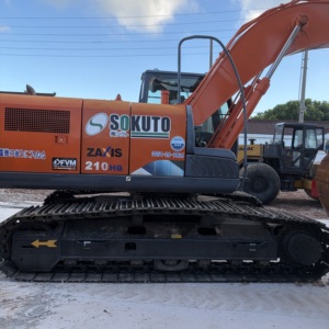 รถขุดมือสอง Hitachi ZX210 Zaxis 210 นำเข้าจากญี่ปุ่น น้ำหนัก 21 ตัน เครื่องยนต์ Isuzu เครื่องจักรก่อสร้าง ราคาถูก ขาย - Product Image 1