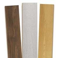 Suelo de Vinilo PVC con Sistema de Bloqueo por Clic, Diseño en Espiga, Resistente al Agua, Tipo SPC, Baldosas de SPC con Aspecto de Roble