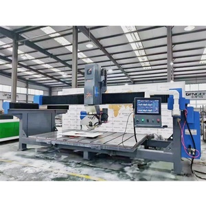 Máy Cưa Cầu 5 Trục Máy Cắt Đá Hoa Cương GQ-3220D Đánh Bóng Đá Hoa Cương <span class=keywords><strong>Cnc</strong></span> Máy Cưa Phiến Thạch Anh Dekton - Product Image 1