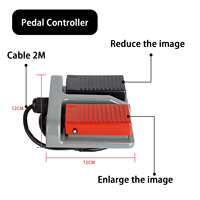 Tour de grue sans fil 9 pouces HD 1080P Moniteur 30x Zoom Camera Backup Reverse System Waterproof Metal Pedal Control Box DVR Kit