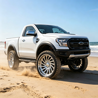 Jantes en alliage forgé monobloc personnalisées SL 22X12 24X12 24X14 8x165.1 8x180 polies à déport profond pour Ford F150 F350 RAM 1500