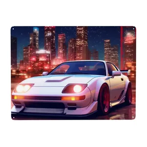 ป้ายโลหะดีบุกสี่เหลี่ยม (4:3) ตกแต่งป้ายติดผนังไม้แนวนอน - Product Image 6