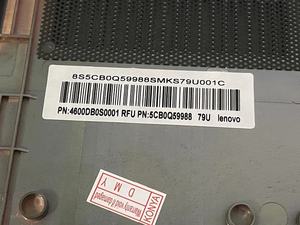 5CB0Q59988-carcasa inferior para portátil, cubierta inferior para <span class=keywords><strong>Lenovo</strong></span> <span class=keywords><strong>V330</strong></span>-<span class=keywords><strong>15IKB</strong></span>, 81AX, <span class=keywords><strong>V330</strong></span>-15ISK, 81AW - Product Image 3