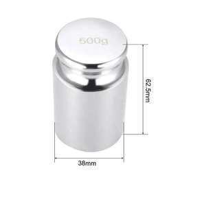 Calibrador de peso de acero al carbono, peso de 1Kg con Calibración de chapado de Zinc para básculas eléctricas - Product Image 3