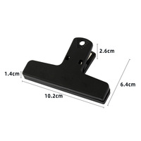Clips de Plástico para Encuadernación, Multicolores, Reutilizables, para Archivos, Documentos, Suministros de Oficina para Papel