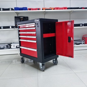 RT244A 244 Pcs profesional taller cuatro ruedas herramientas de almacenamiento de gabinete de carro - Product Image 3
