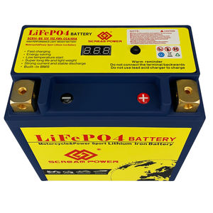 Batterie de moto au phosphate de lithium 12V 14-BS/12.8V 14L-BS 8Ah CCA 580A, vente chaude, pour scooters électriques, VTT, UTV, ETX14-BS <span class=keywords><strong>YTX14</strong></span> - Product Image 5