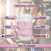 Compléments Prise de Poids Rapide, Poudre de Protéine de Lactosérum Milk Shake, Poudre Nutritionnelle Gain de Poids Super Bombé