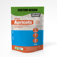 Sachet Doypack Personnalisé Imprimé pour Emballage Alimentaire (Fruits Secs, Biscuits, Snacks), Sac Plastique Refermable à Fermeture Éclair