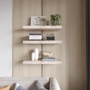 Vente chaude étagère flottante tenture <span class=keywords><strong>murale</strong></span> étagère de rangement en <span class=keywords><strong>bois</strong></span> massif adaptée au salon de la chambre à coucher - Product Image 6