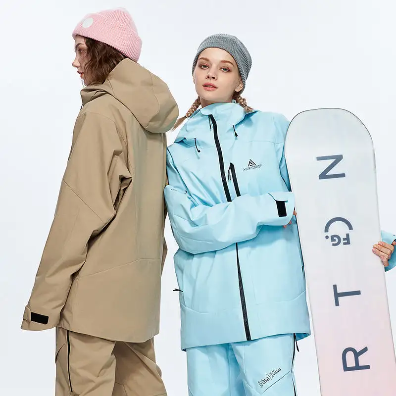מפעל למכור חדש עיצוב יוניסקס חיצוני שלג ללבוש חורף לנשימה עמיד למים מקצועי סקי מעילים