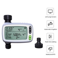 Programmateur d'arrosage professionnel pour jardin, système d'arrosage automatique extérieur avec capteur de pluie intelligent et fonction de retard