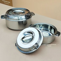 Ensemble de 4 casseroles isothermes en acier inoxydable, style américain, pour cuire le riz, boîte à lunch, portable, hermétique, usage commercial, cantine
