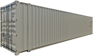 Conteneur maritime sec High Cube 45HC 40HC en acier Corten durable, certifié CSC, prix compétitifs pour le transport maritime - Product Image 4