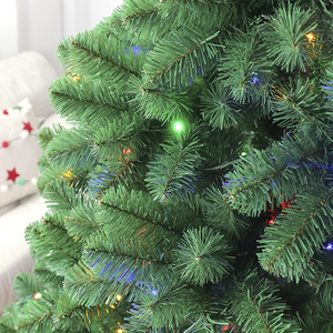 Cây thông Noel nhân tạo chất lượng cao, có đèn trang trí sẵn, hai màu, đứng, cao 120CM, 150CM, 180CM, 210CM, chất liệu PVC pha thông, có thể gấp gọn - Product Image 2