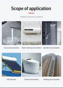 <span class=keywords><strong>Pompe</strong></span> de surpression à démarrage et arrêt automatiques, directement de l'usine, divers modèles pour chauffe-eau, douche, usage domestique - Product Image 6