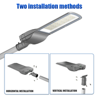 BOSUN Prix de gros 50W 100W 150W 200W Lampes de route à luminance stable Lampes de rue LED extérieures pour l'éclairage de la ville