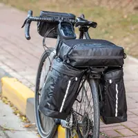 卸売防水自転車サドル輸送バッグバイクアクセサリー多機能サイクリング自転車パニエバイク