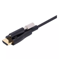Câble optique actif ZSWinner WS-8700 4K A-A 10 Gbit/s USB 3.1/3.2 Gen 2 Type-C 100W 5A avec alimentation par vis pour caméra et ordinateur, gaine PVC/TPE