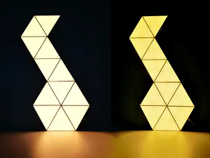 Nuova idea prodotto 2021 led triangolo applique da parete drop shipping triangolo light