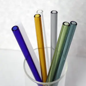 Maßge schneiderte hohe farbige hydro po nische Glasröhre Pro farbiges Glas Reagenzglas Nordic zweifarbiges Reagenzglas Klarglas