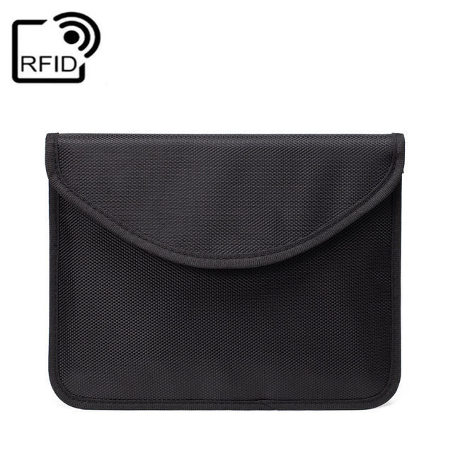 Faraday Bag for iPad for Samsung Galaxy Tab Oxford Signal Blocking Privacy Shielding Tablet Sleeve Zipper Travel Companion
