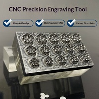 Moule de découpe CNC intégré en acier de précision pour couteau à graver, fabriqué en Chine continentale