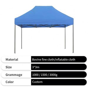 Gazebo Plegable de Aluminio Resistente 3x3 con Logotipo Personalizado, Carpa Desplegable para Eventos - Product Image 2